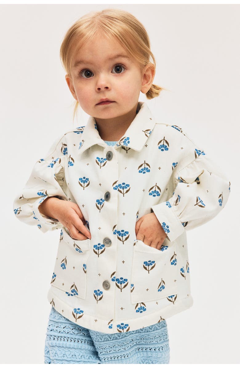 H&M Cotton Denim Jacket, Alternate, color, 