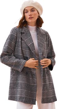 Jessica London A Line Wool Peacoat