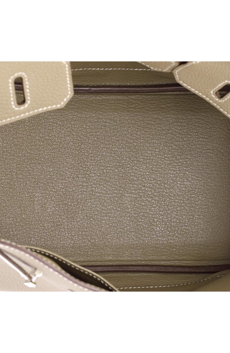 Pre-Owned Hermes Birkin Handbag Grey Togo with Palladium Hardware 25, Alternate, color, Etoupe