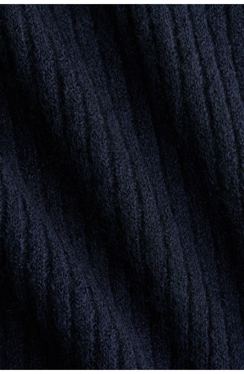 H&M Rib-knit Off-the-shoulder Dress, Alternate, color, 