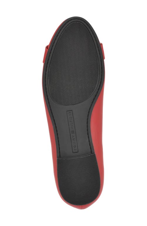 Tommy Hilfiger Gallyne Flat In Red