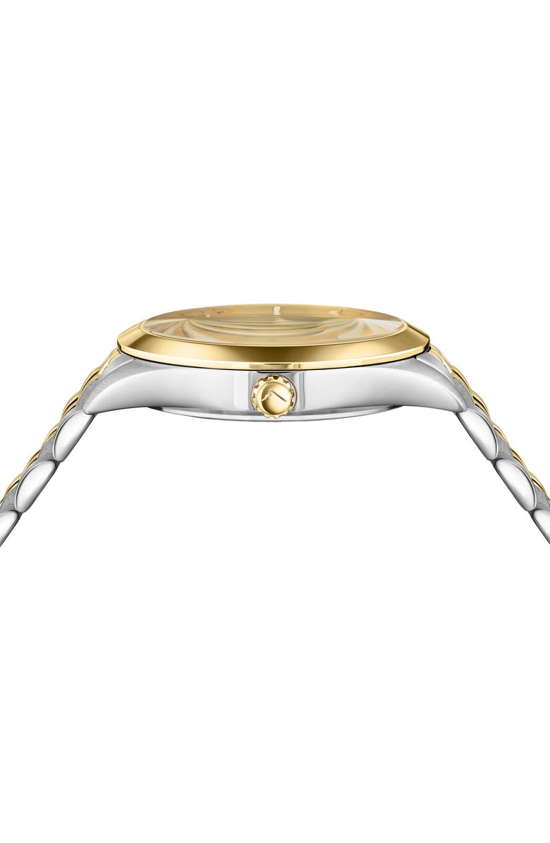 FERRAGAMO Classic Bracelet Watch, 42mm, Alternate, color, Two Tone