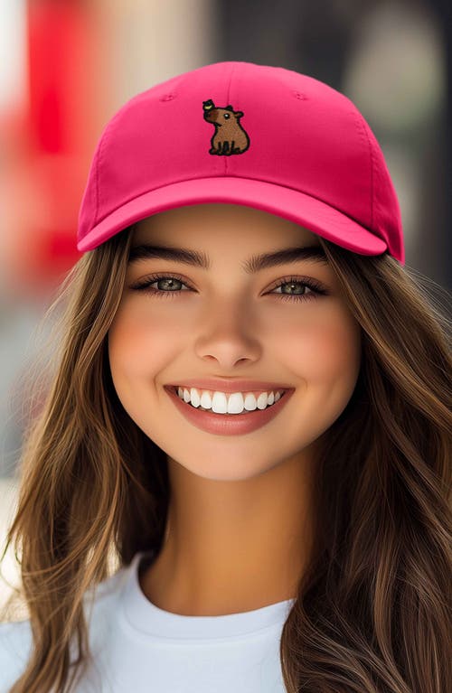 DALIX DALIX CAPYBARA EMBROIDERED EVERYDAY HAT 