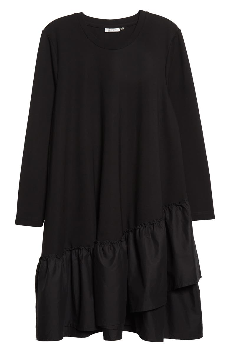 Masai Copenhagen Nell Long Sleeve Shift Dress, Alternate, color, 