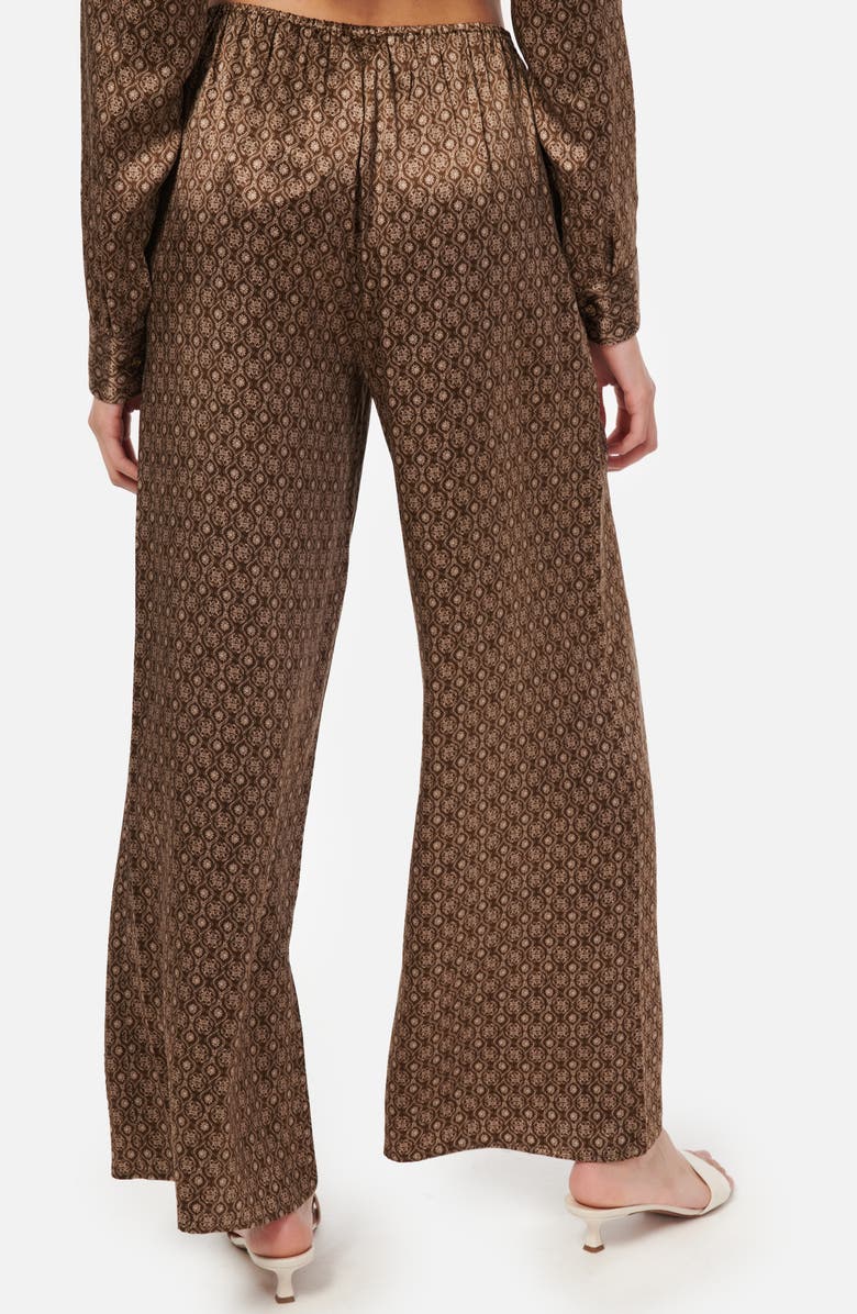 CAMI NYC Doreen Print Wide Leg Silk Charmeuse Pants, Alternate, color, 
