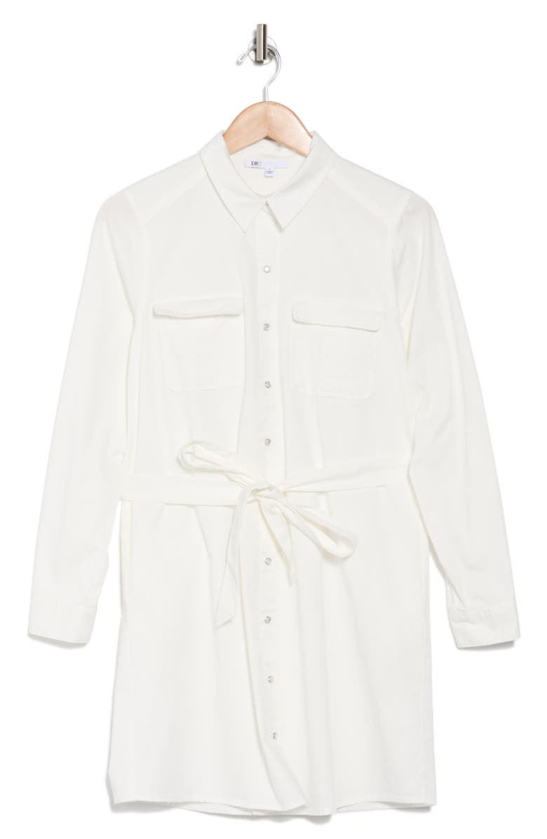 DR2 by Daniel Rainn Cotton Denim Shirtdress, Alternate, color, 