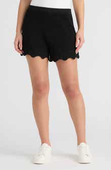 NVLT Scallop Crochet Shorts