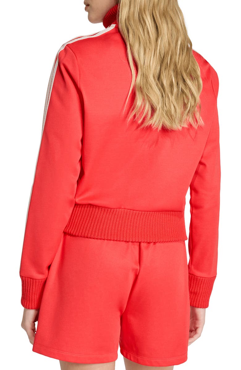 adidas Originals Knit Jacket, Alternate, color, Semi Lucid Red