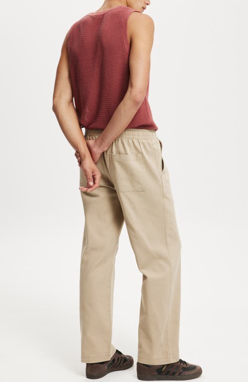 Shop Cotton On Baggy Casual Pant In Light Camel