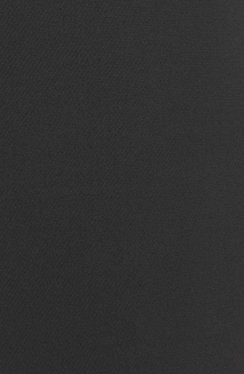 Adam Lippes Belted Wool & Silk Miniskirt, Alternate, color, 