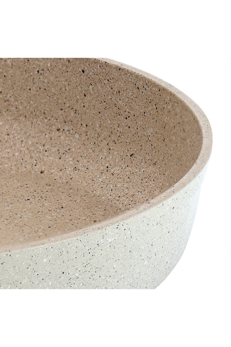 Granita Aluminum Nonstick 12 Inch Frying Pan, Alternate, color, Beige