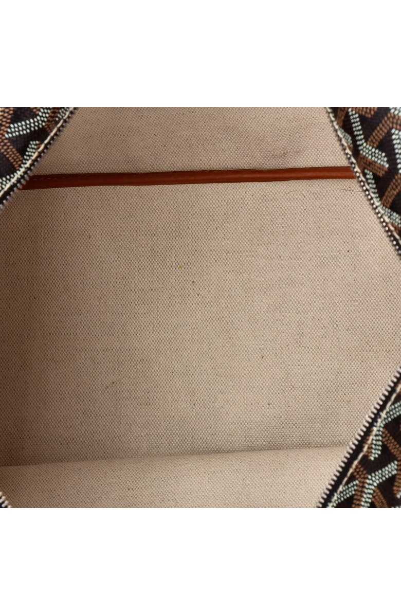 Pre-Owned Goyard Artois Tote Printed Coated Canvas PM, Alternate, color, Brown