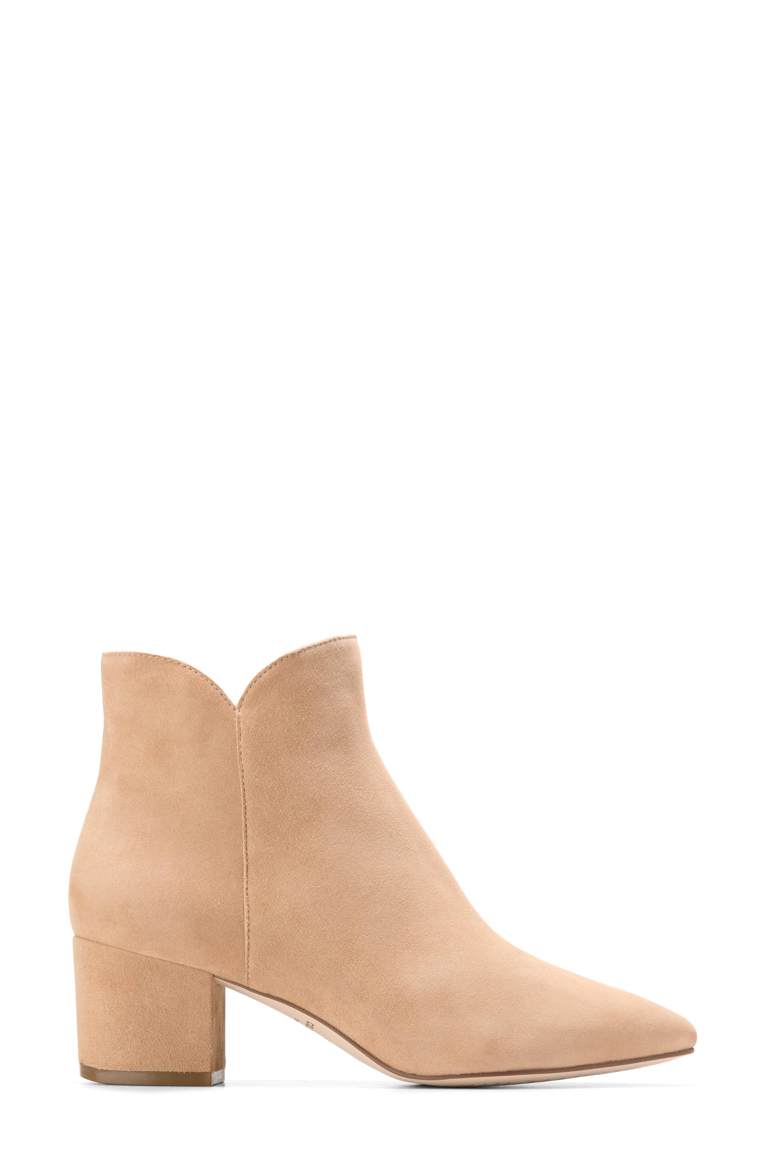 Cole Haan Elyse Bootie, Alternate, color, Blush Suede