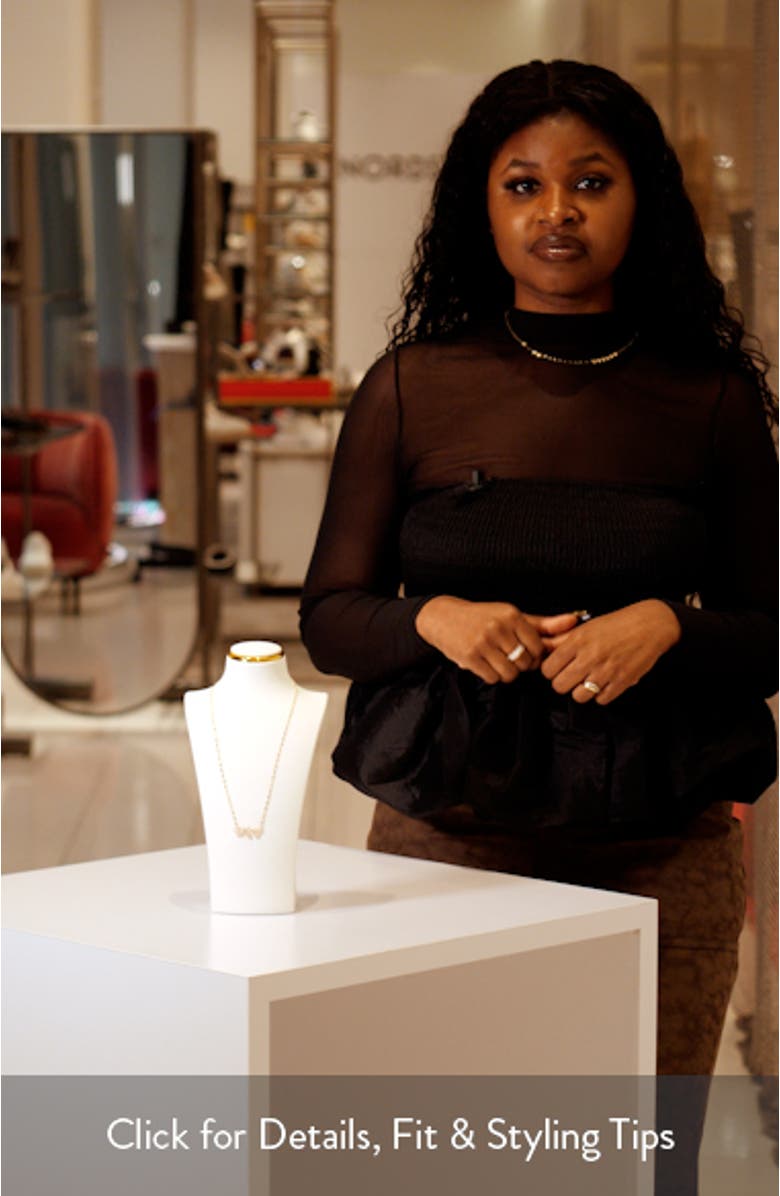 Wifey Diamond Script Necklace, sales video thumbnail