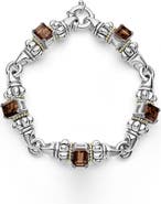 LAGOS Glacier Smoky Quartz Link Bracelet