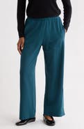 Eileen Fisher Slit Hem Straight Leg Pants