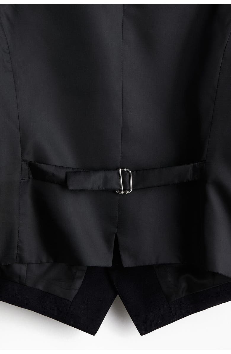 H&M Slim Fit Suit Waistcoat, Alternate, color, Navy Blue