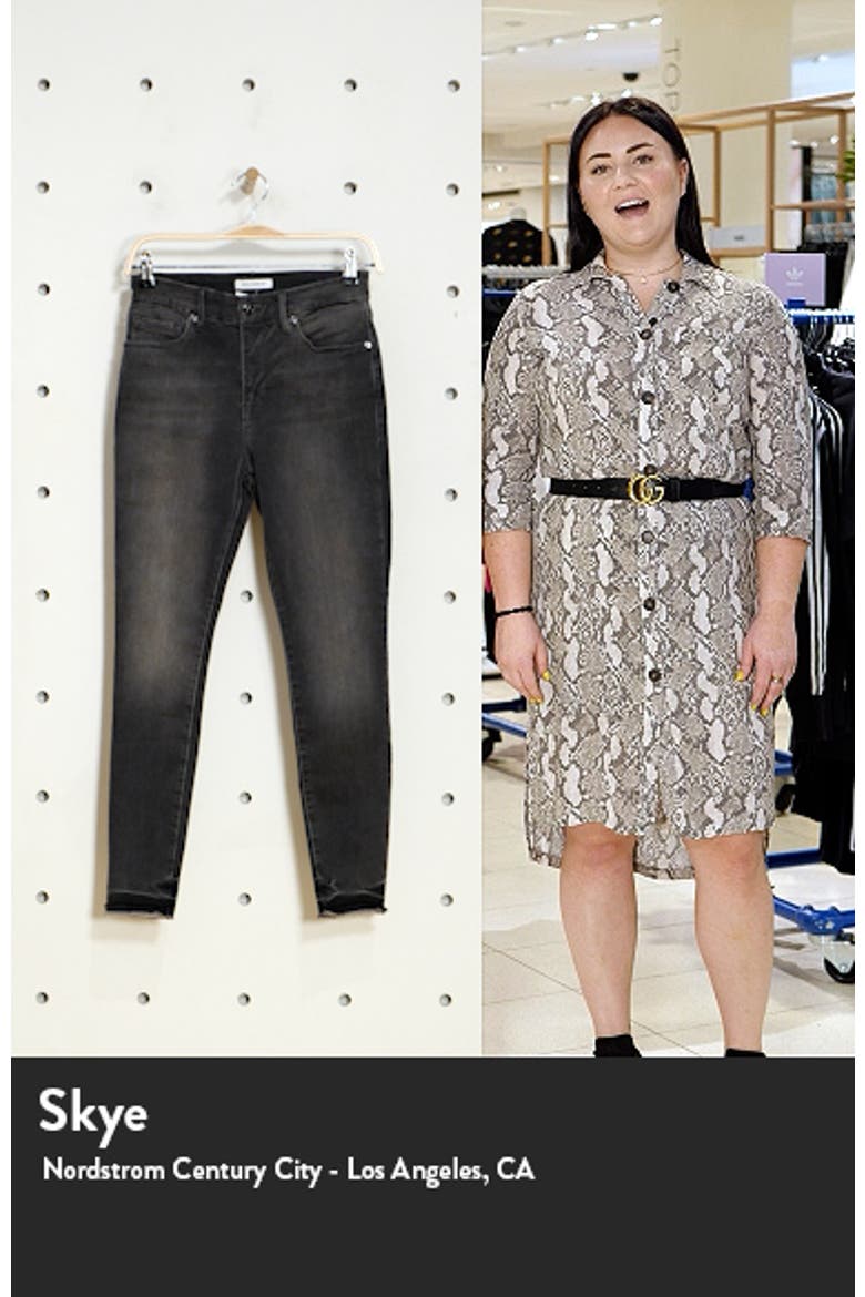 Good Legs Raw Hem Crop Skinny Jeans video