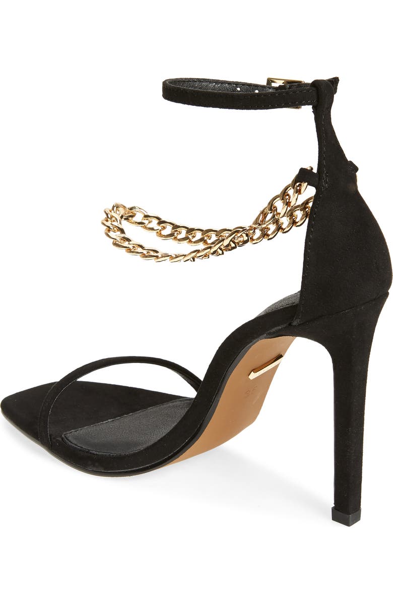 Topshop Rival Chain Strap Sandal, Alternate, color,