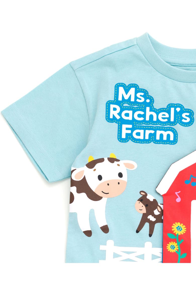 Short Sleeve T-Shirt with 3D Flap, Alternate, color, Light Blue