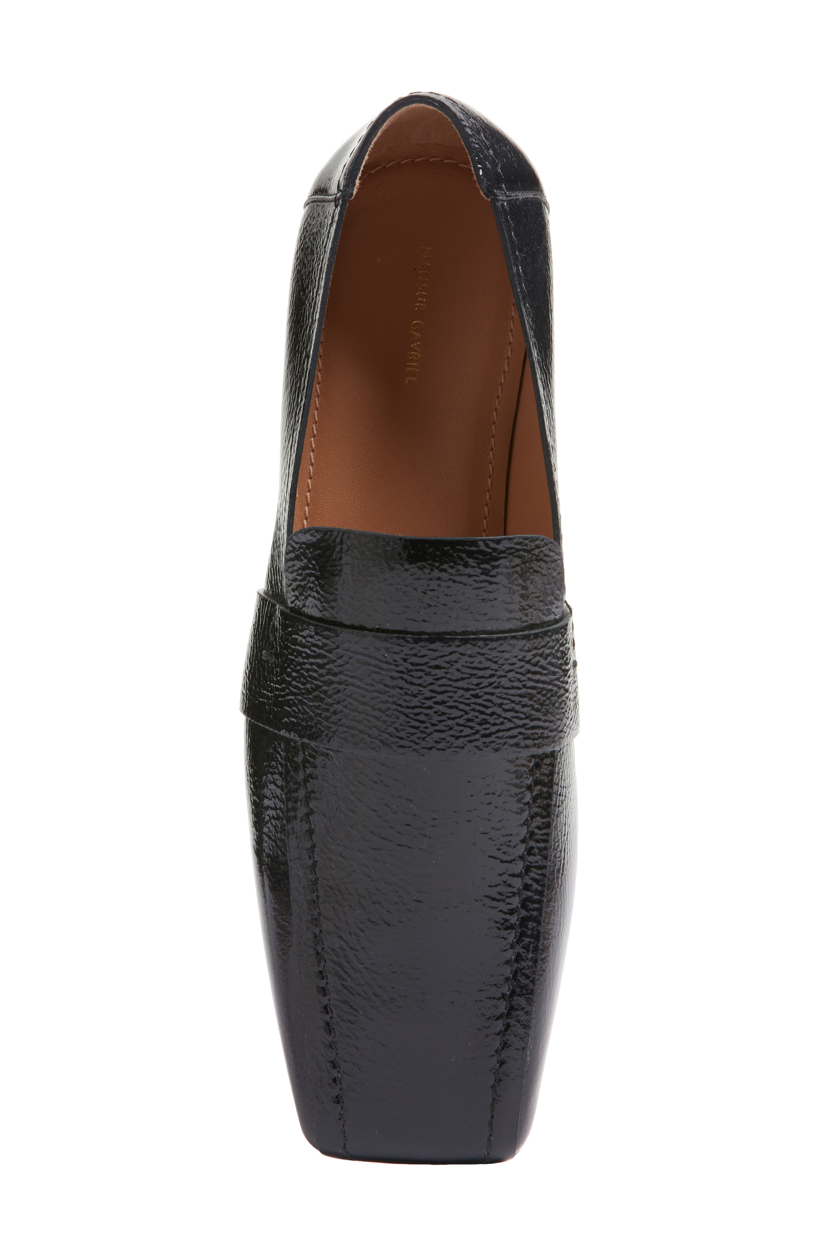 Square Toe Loafer, Alternate, color, NAVY