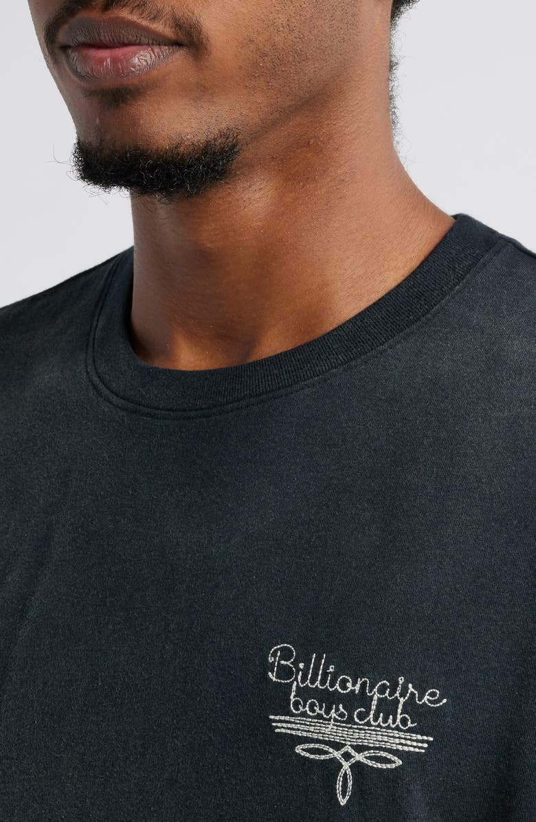 Billionaire Boys Club North Star Logo Embroidered Cotton Graphic T-Shirt, Alternate, color,