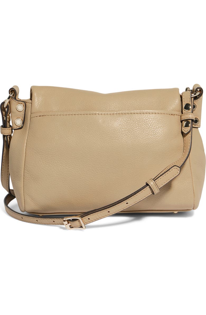 AIMEE Mini Zen Leather Crossbody Bag, Alternate, color, Camel