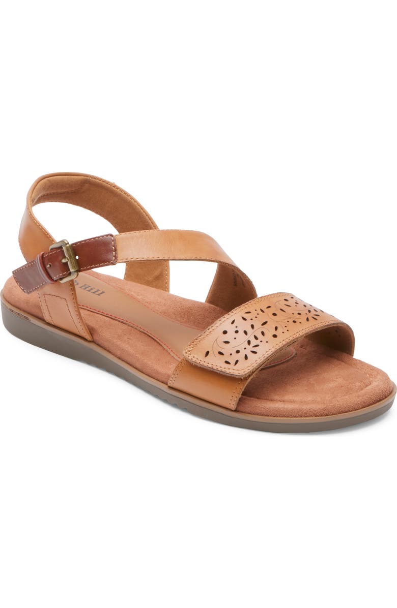 Rockport Cobb Hill Zion Sandal, Main, color, Tan