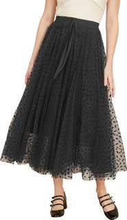 Yumi Mesh Tulle Skirt
