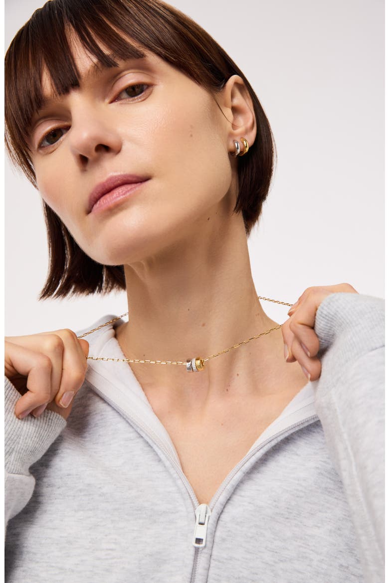 Charm Necklace - Tyler, Alternate, color, Gold