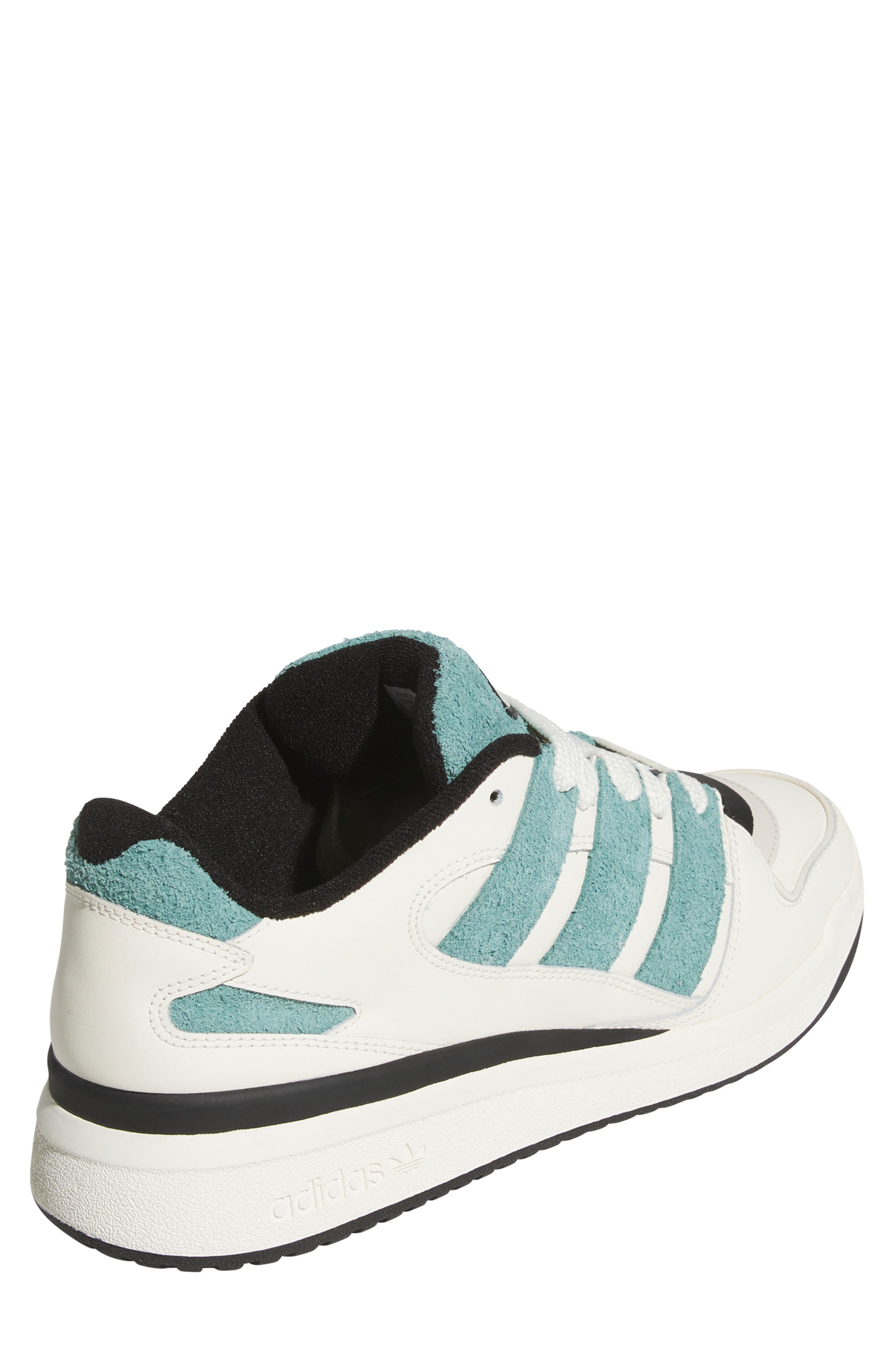 adidas Gender Inclusive Forum 2000 Basketball Sneaker, Alternate, color, Off White/Preloved Teal/Black