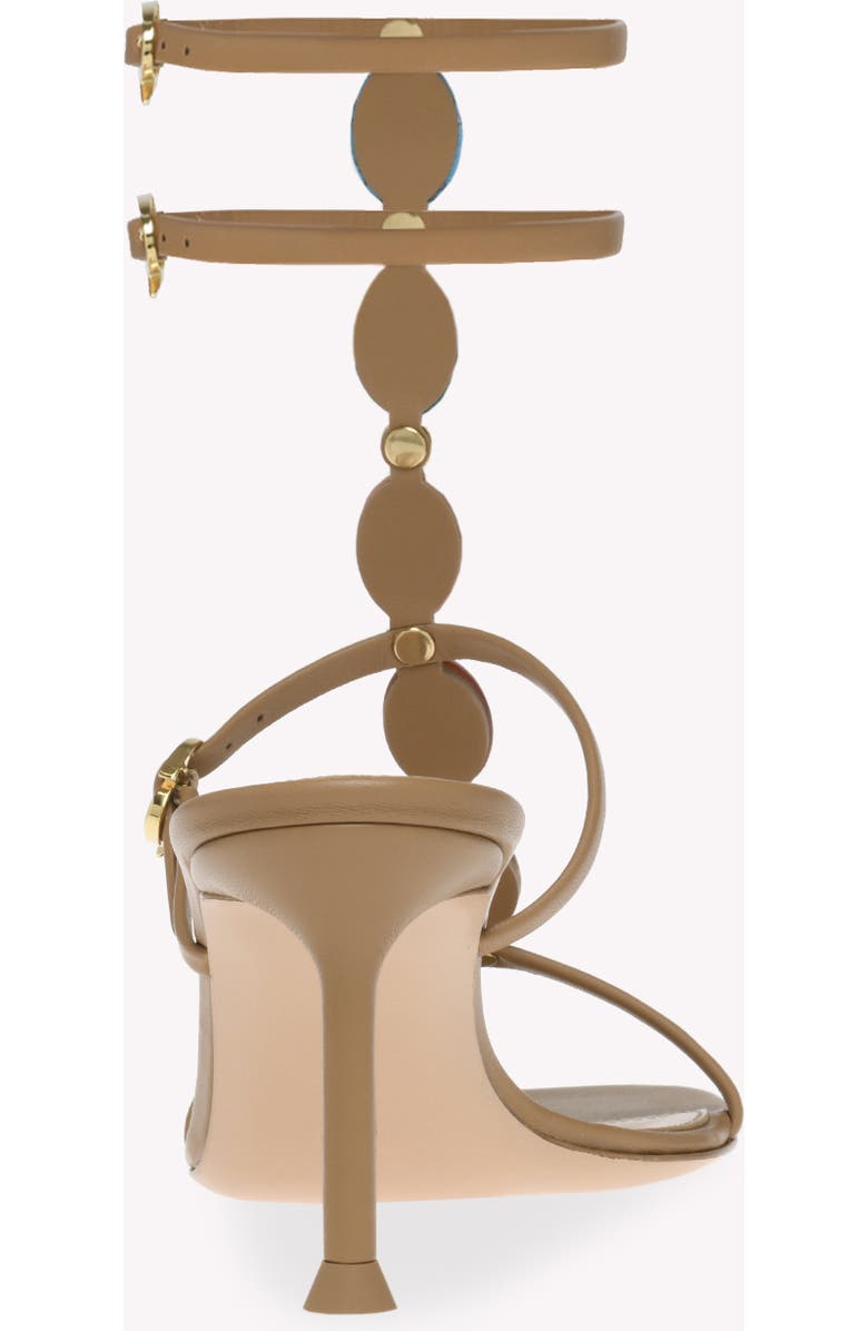 Gianvito Rossi Shanti 70 Sandal, Alternate, color, Brown Nappa