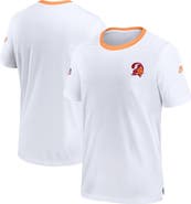 Nike Men's Nike White Tampa Bay Buccaneers Throwback Coach Performance T-Shirt