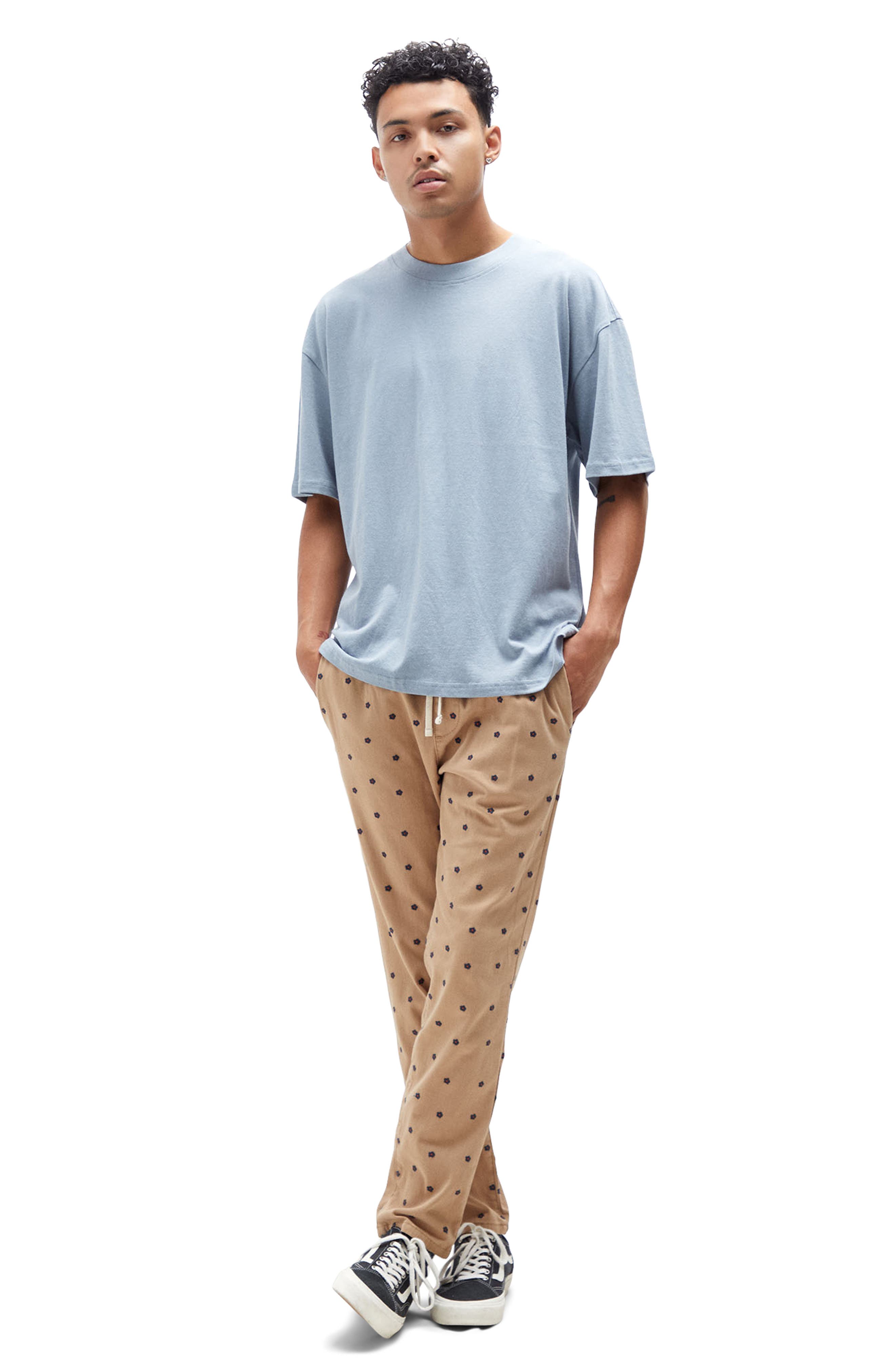 PacSun Kade Embroidered Flower Trousers (Men) | Nordstromrack