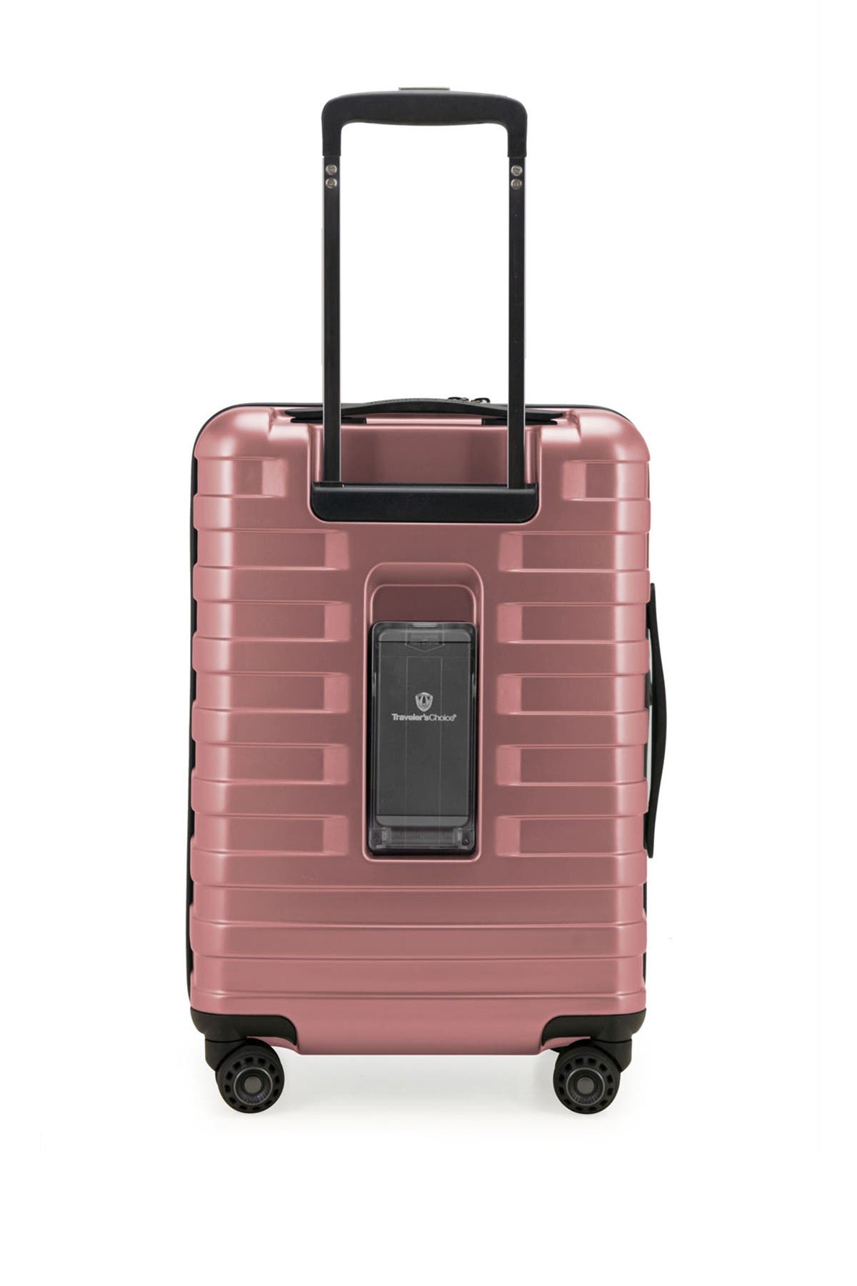 TRAVELERS CHOICE Traveler's Choice Millennial 21" Hardside Carry-On Spinner Luggage, Alternate, color, 