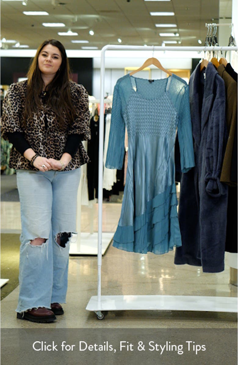 Ruffle Cocktail Dress, sales video thumbnail