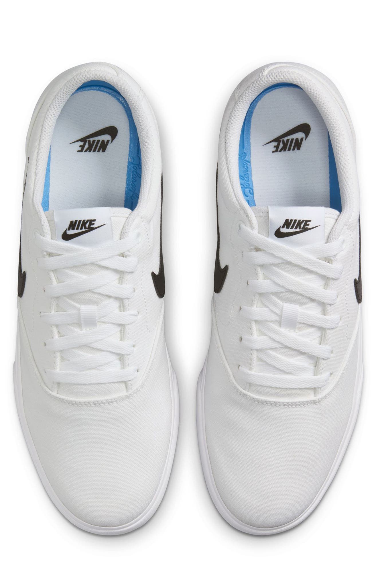 Charge Skate Sneaker, Alternate, color, WHITE/ BLACK/ LIGHT BROWN