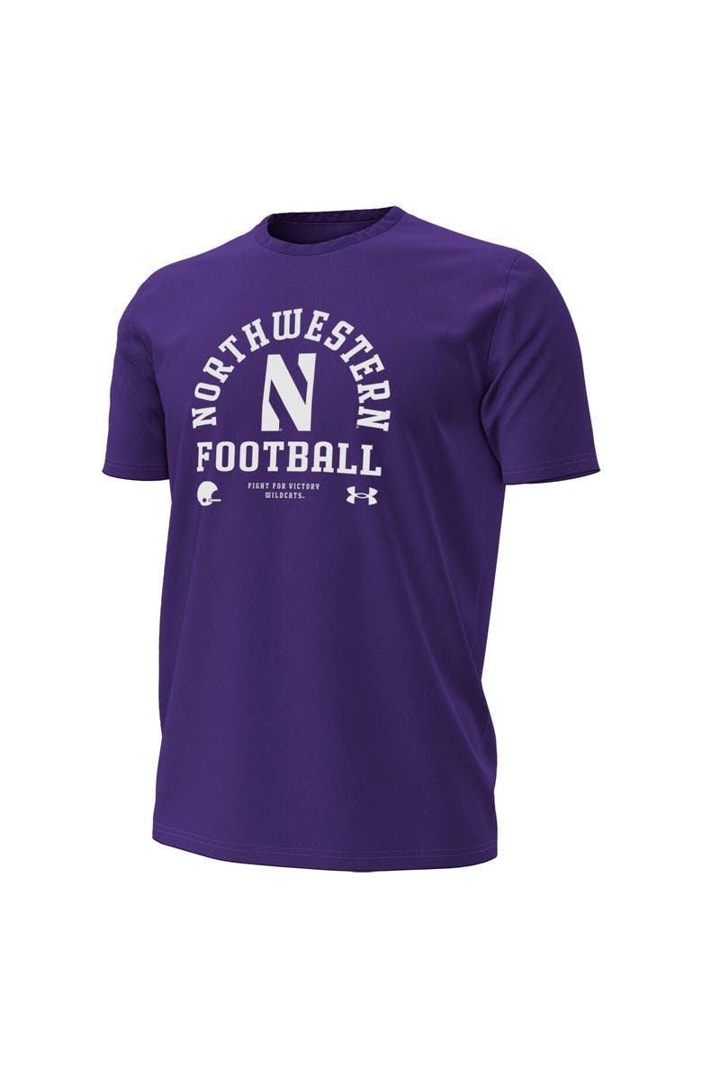 Under Armour Men's Under Armour  Purple Northwestern Wildcats 2025 Sideline Football Performance T-Shirt, Alternate, color, Purple