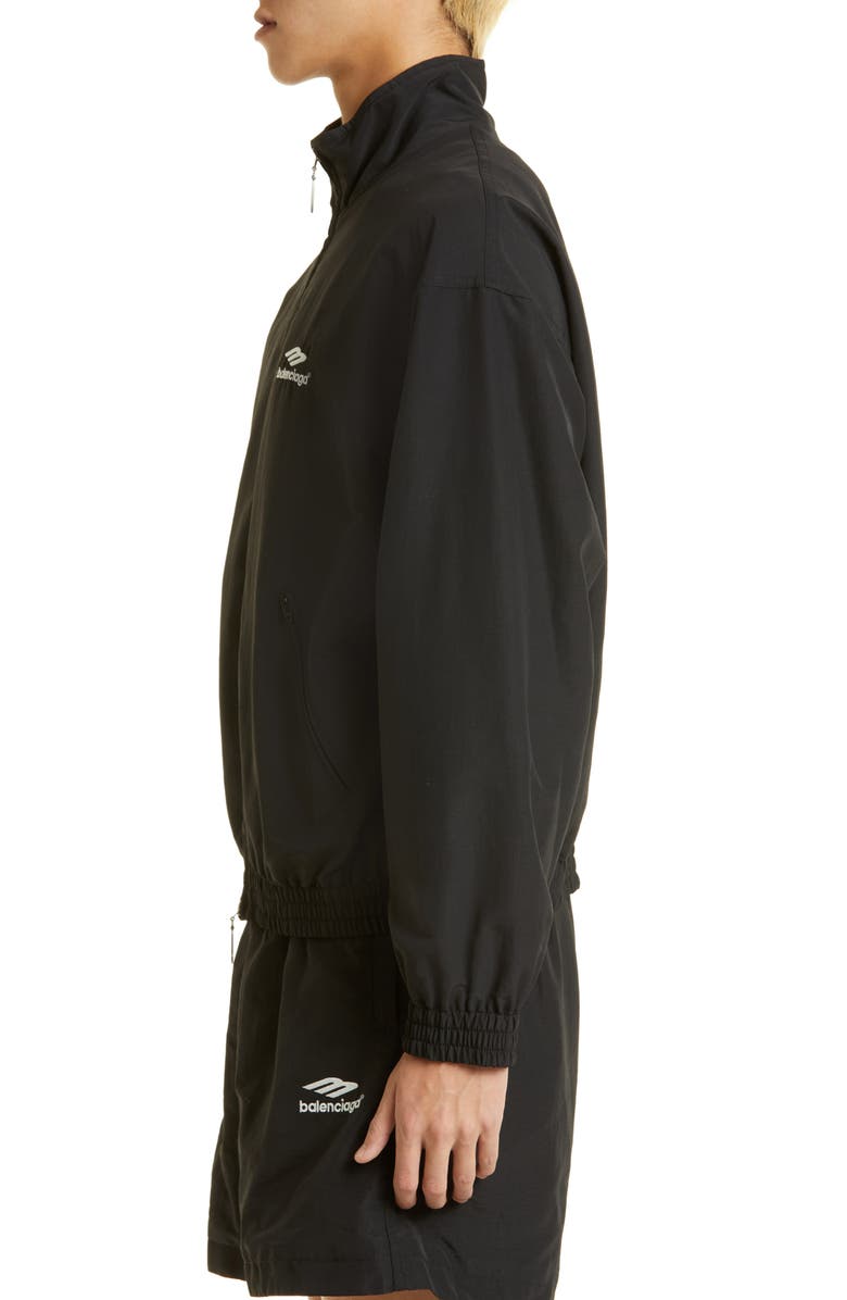 Balenciaga Men's Embroidered 3B Logo Track Jacket, Alternate, color,