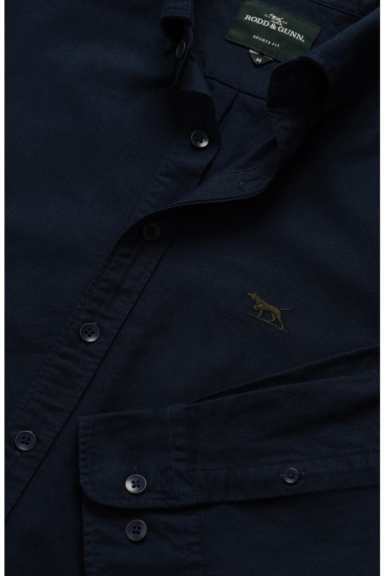 Oxford Sports Fit Shirt, Alternate, color, INK
