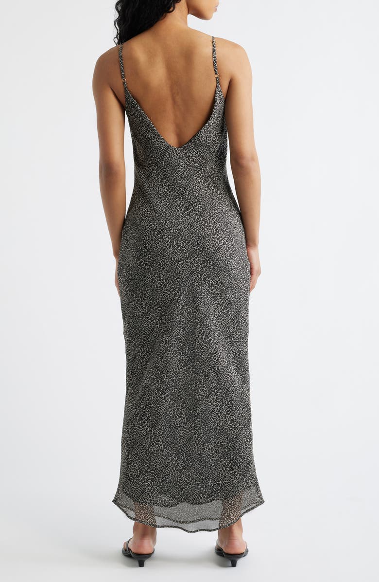 Bella Venice The Jordan Leopard Print Slipdress, Alternate, color, Cheetah