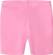 CITY THREADS Girls Organic 100% Cotton Soft Bike Shorts