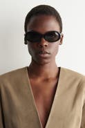 COS Oval Sunglasses