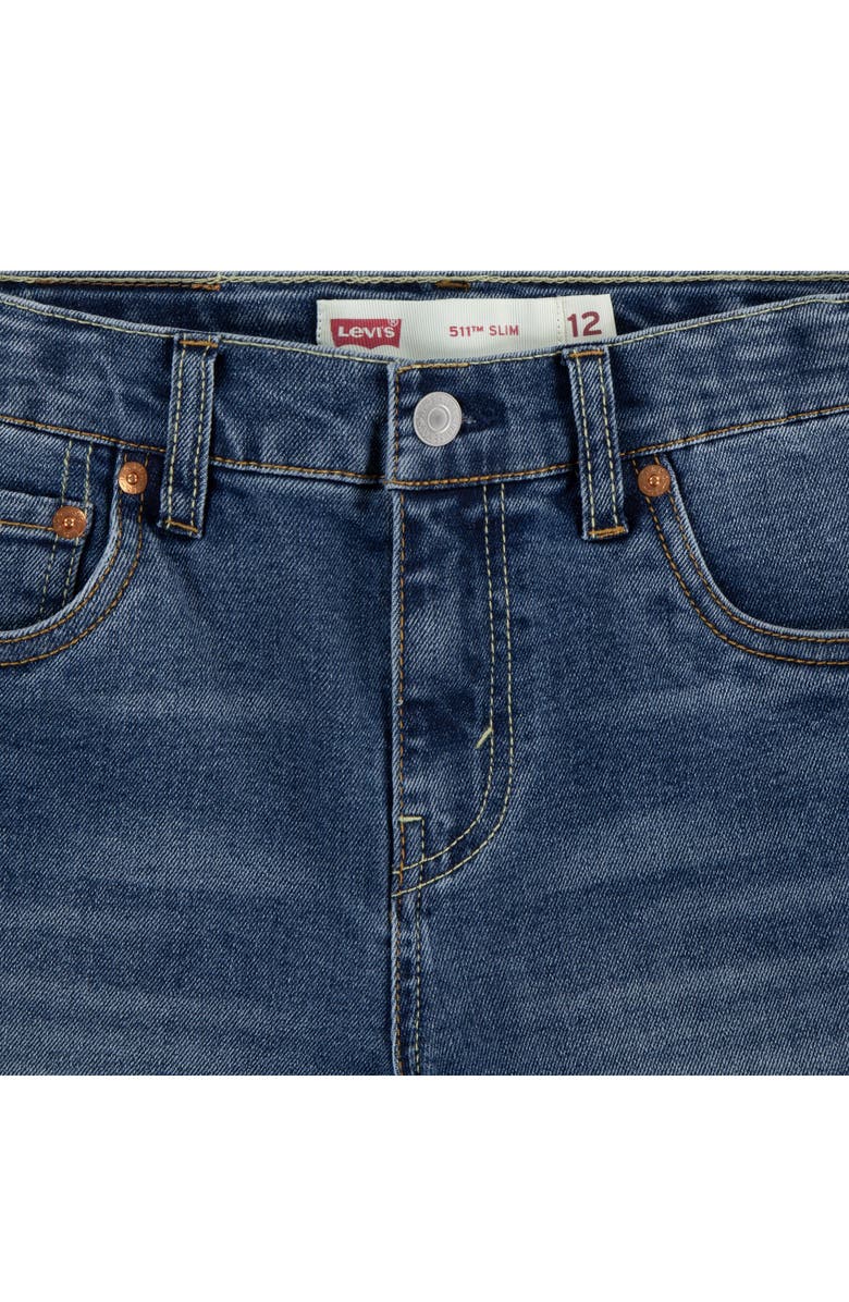 Levi's Kids' 511 Slim Fit Denim Shorts, Alternate, color, 