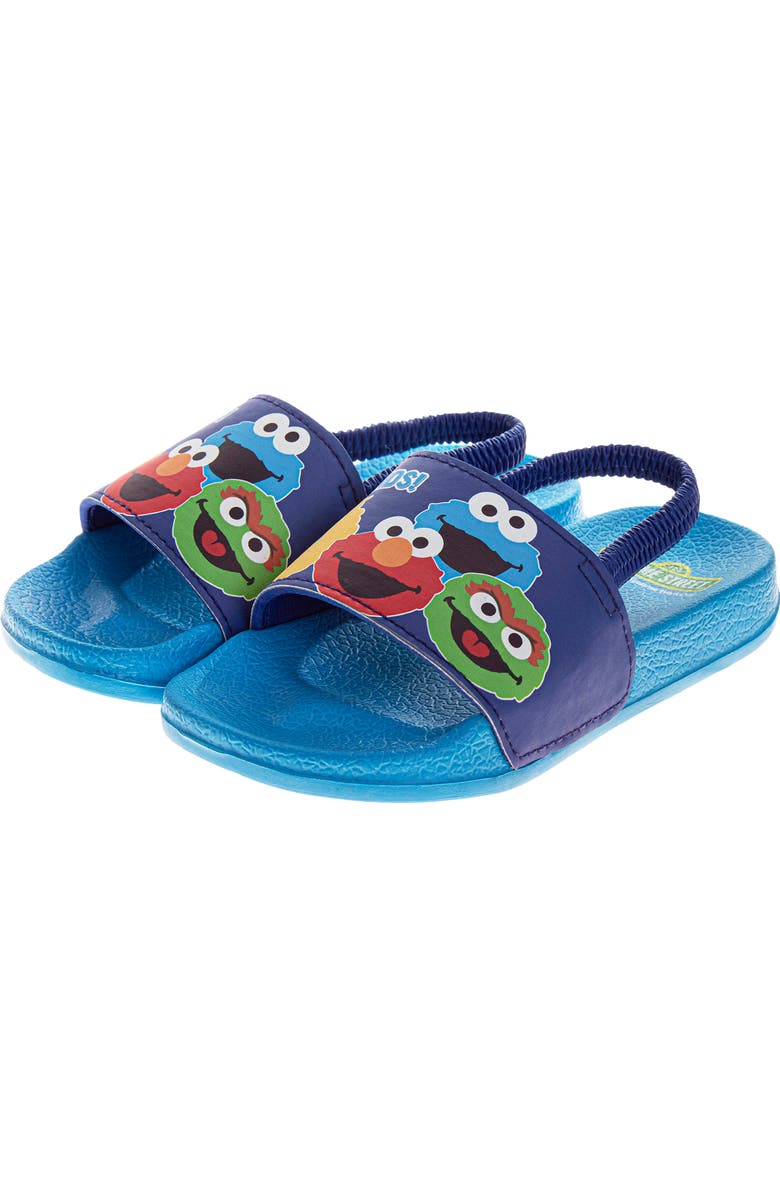 JOSMO Kids' Sesame Street<sup>®</sup> Slide Sandal, Alternate, color, Blue