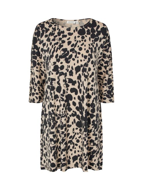 Masai Copenhagen Gertine Printed Tunic In Brown