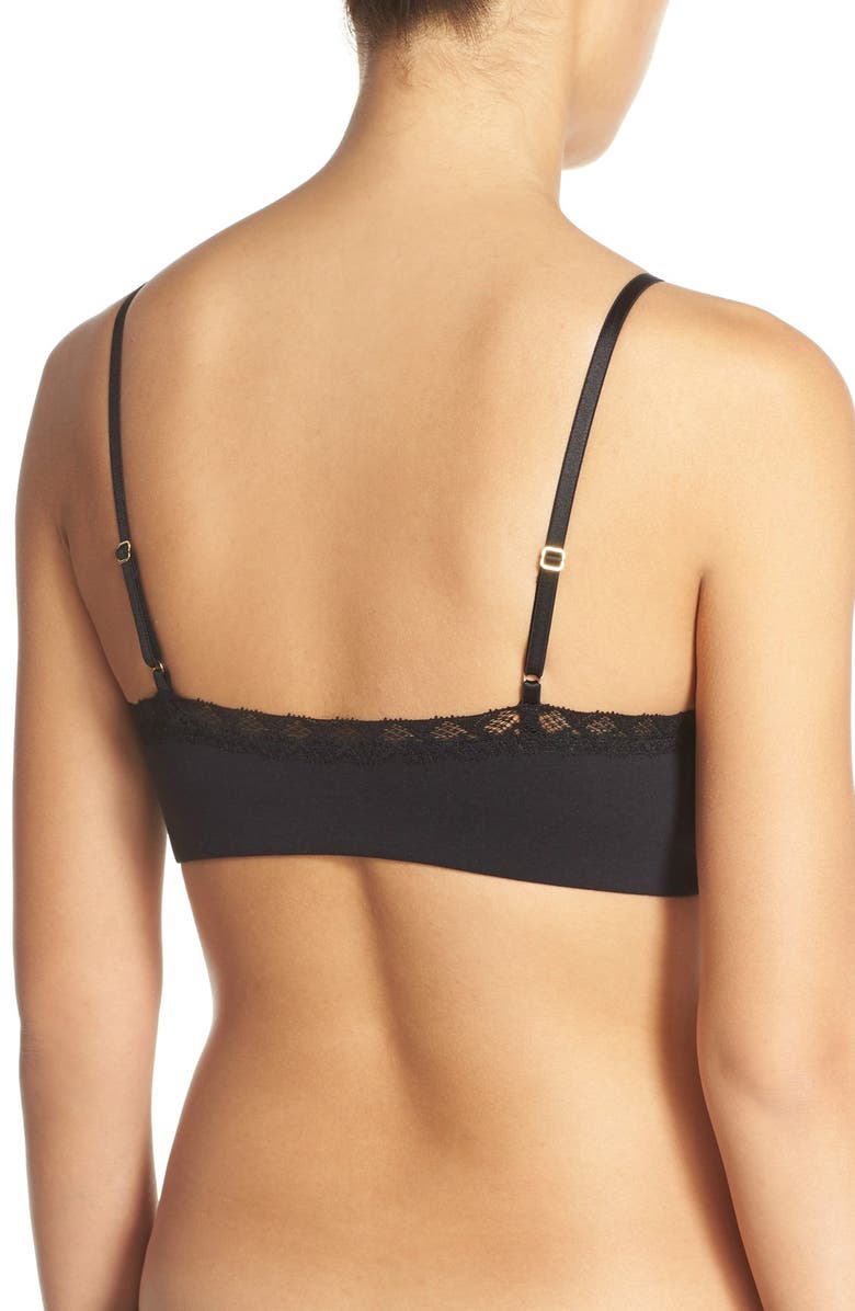 Natori Bliss Scoop Neck Bralette, Alternate, color, 