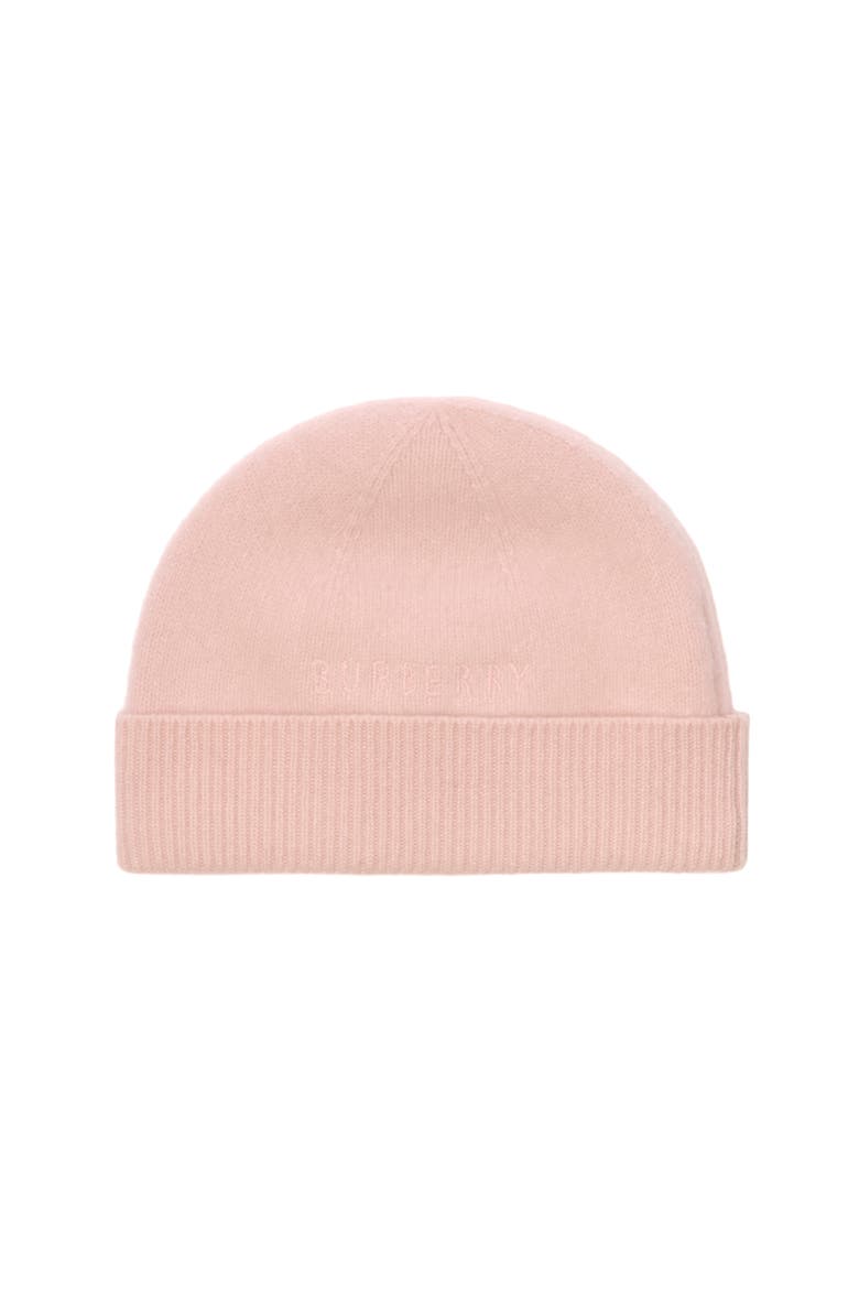 Check Bow Wool Cashmere Beanie, Alternate, color, Bouquet pink