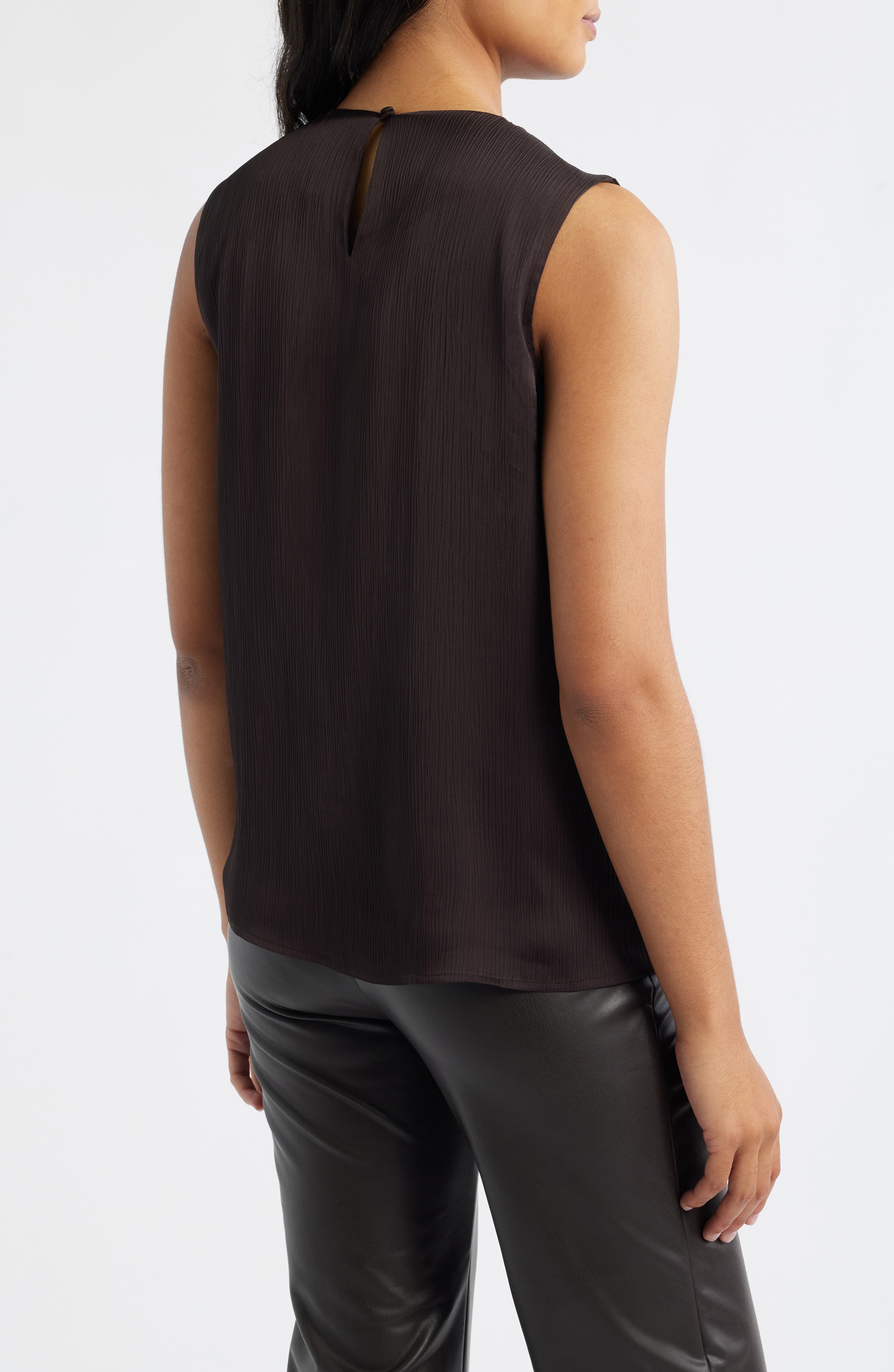 Pleat Neck Top - image 2