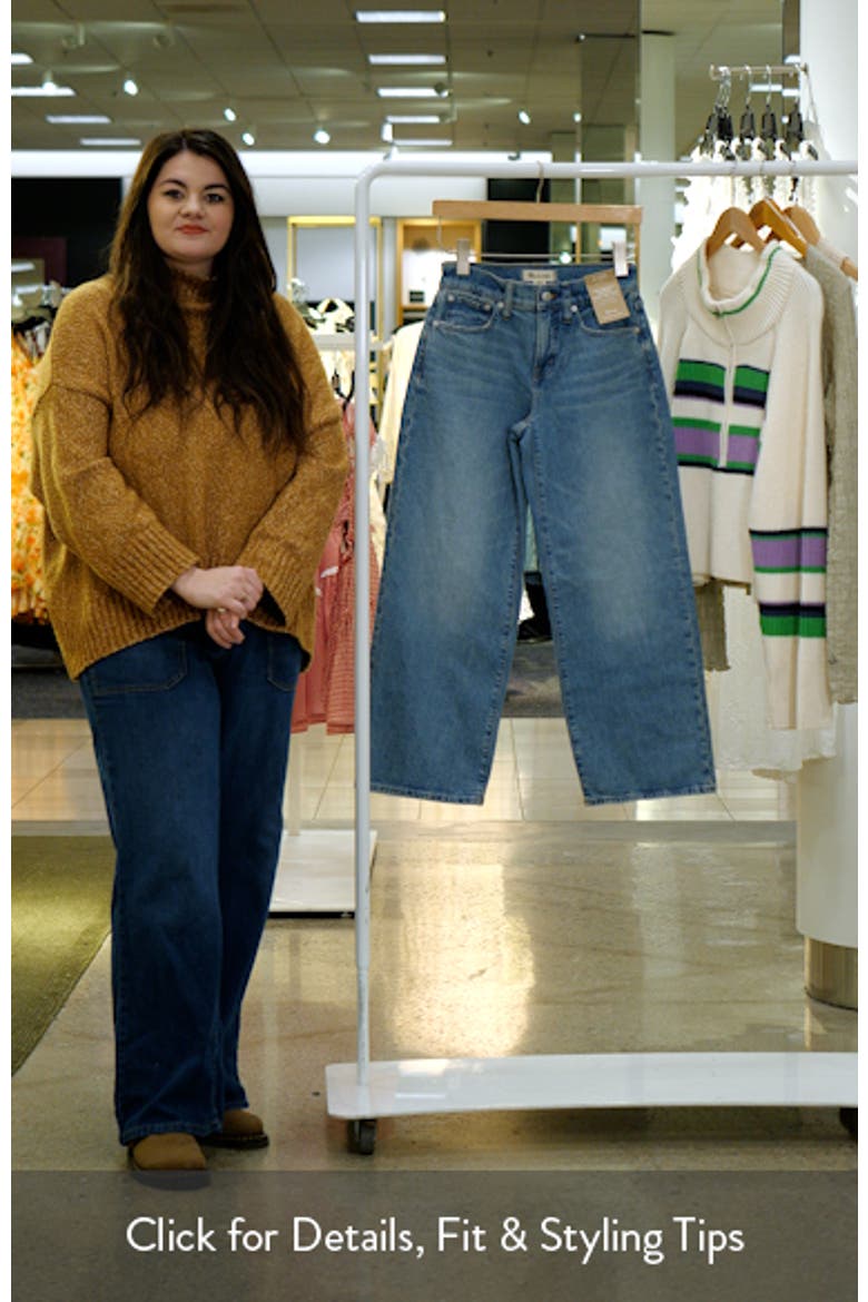 The Petite Perfect Wide Leg Jeans video